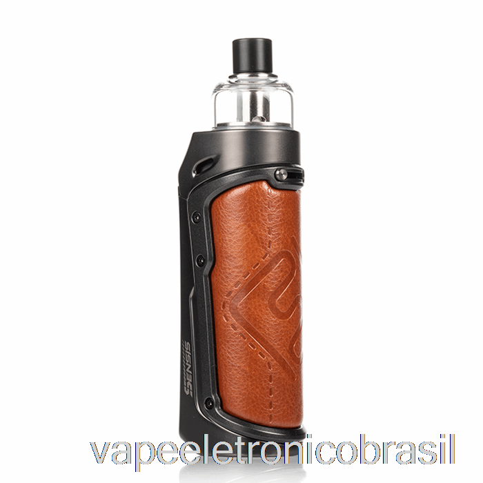 Vape Recarregável Innokin Sensis 40w Pod Mod Kit Desert Brown
